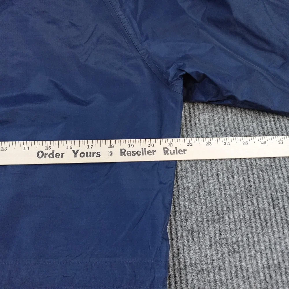 Vintage The North Face Goretex Jacket Mens Medium Blue Made USA Rain Shell